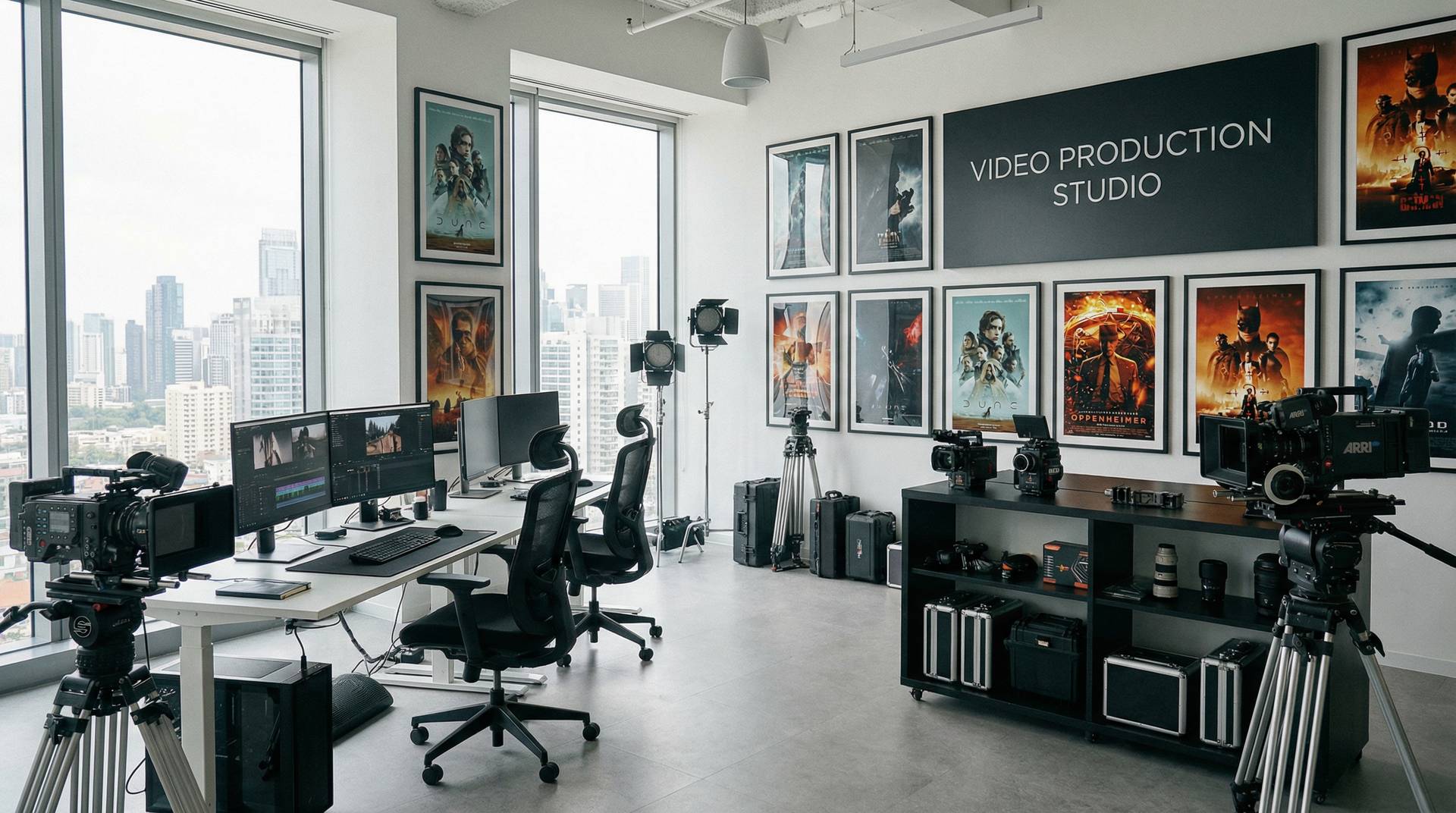 天美无痕mv公司办公室实景